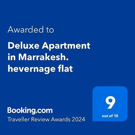 Deluxe Apartment In Marrakesh. Hevernage Flat Extérieur photo